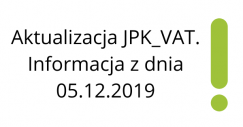 aktualizacja JPK_VAT - system ERP enova365
