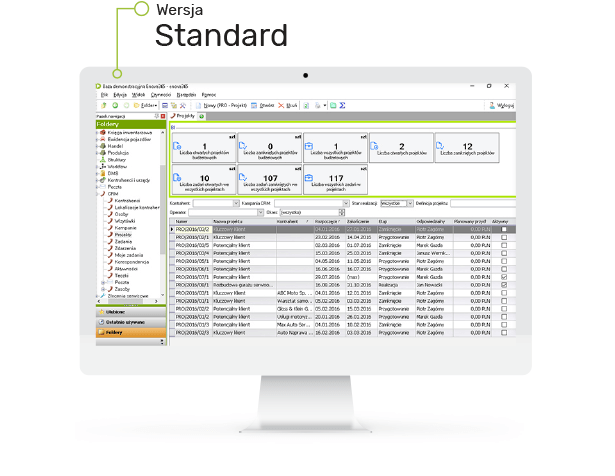 system ERP enova365 interfejs standard