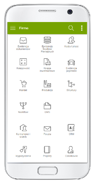enova365 system ERP dostępny na urządzenia z systemem Android
