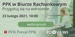 webinarium PPK dla biura rachunkowego enova365