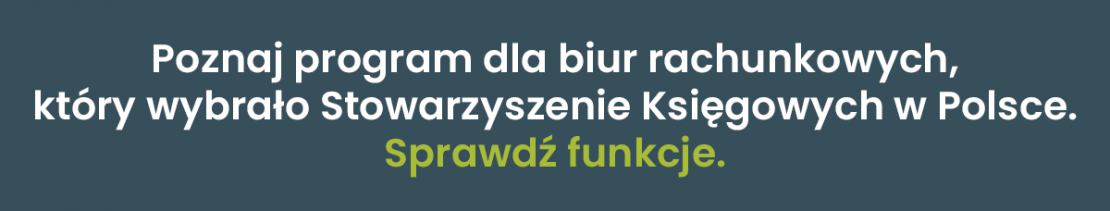 Sprawdź funkcje programu dla biur rachunkowych